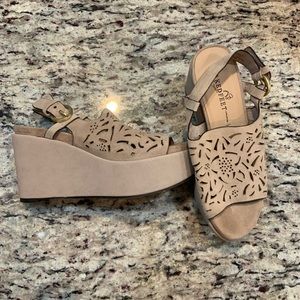 Naked Feet Wedges 6  Pegasi